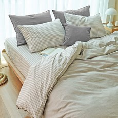 BAZAAR Urban格紋寢具組