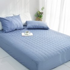 SCOHome Luxi 40支緹威爾飯店式純棉絎縫床墊套