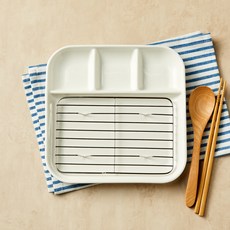 Modern House WOW萬用4格分隔餐盤, 1個, 混色