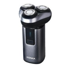 KONKA 康佳 小型三頭電動刮鬍刀, 銀色, KTXD-0803-T