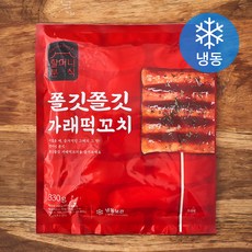 할머니분식 쫄깃쫄깃 가래 떡꼬치 (냉동), 330g, 1개, 1개입