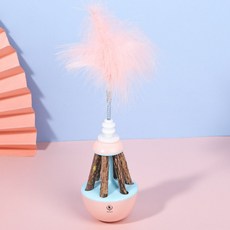 DING DONG PET 寵物 貓 matatabi 鴨子 玩具, 粉色的, 1個