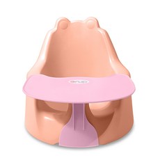 아르브 슈퍼플러스 아기의자 + 트레이 세트, 피치(아기의자), 핑크(트레이)