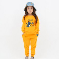 KIDSCREW 兒童用 失落世界 刷毛 上下衣套裝