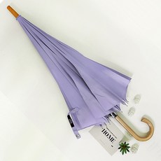 CARPEDIEM 60 木質素色高爾夫長柄傘, 薰衣草紫, 1個