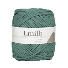 Yarna Emilli編織線, 10 復古綠, 1捆