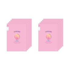 ibis 女童用 小學3~6年級 英文筆記本 11604, 10個, 地球儀