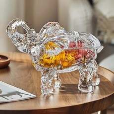 American Road 高級大象多用途甜點水果盤 RK2327, 1個, 透明