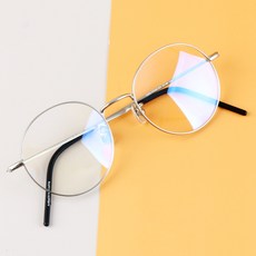 베이마 라운드 베타티타늄 실리콘 코패드 동글이 안경테 202ALLSML