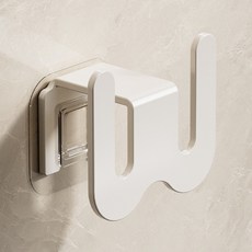 Alleophom 壁掛式拖鞋收納架 8.6 x 7.6 cm, 白色, 3個