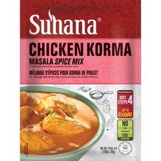 수하나 치킨코르마 마살라 스파이스 믹스, 50g, 1개