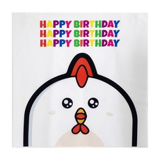 Tina Picnic 生日快樂家庭派對生肖橫幅, 雞