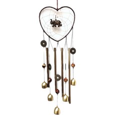 Zenowin 大象捕夢網 清脆聲響風鈴, 銅色