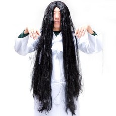 PARTYSHOW 女鬼假髮 L號, 單色, 1個