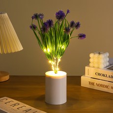 LED盆栽燈 薊花, 混合色