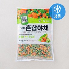 혼합야채 (냉동), 1개, 1kg