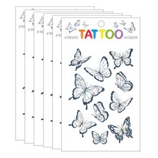 Petit Petit Tattoo TS008, 蝴蝶, 6個