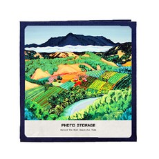 민성컴퍼니 셀프 스틱 홈 핸드메이드 성장앨범 280 x 270 x 30 mm, 북유럽추상7(앨범), 블랙카드(속지), 40매