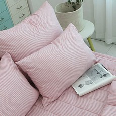 국내제조 부드러운 워싱 사계절 베개커버