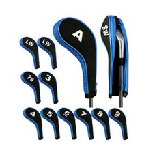 Block Mart 簡約鐵桿套 12件組, 藍色