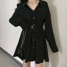 구디프 미니 셔츠 원피스 빅사이즈 포함