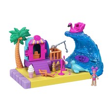 Polly Pocket Polyville 主題冒險玩具娃娃屋套組, 隨機發貨