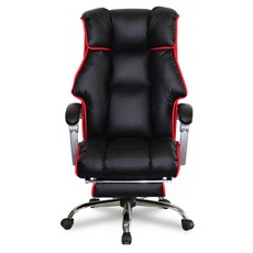 체어포커스 코어스 프리미엄 침대형 발받침 의자, 블랙