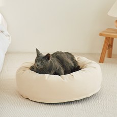 STUDIO ALIVE 寵物馬卡龍抱枕, 淺褐色的