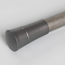 SERYUHOME 阿波羅窗簾桿 25mm, 銀色