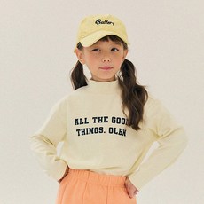 OWLEYBARN 兒童款 Oliban 基本半高領T恤