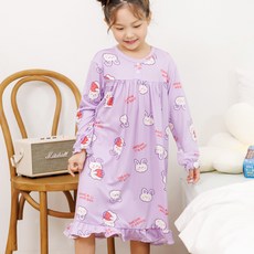 mabellechouchou 女童柔軟保暖連身裙