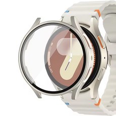 아이엠판다 갤럭시워치 액정보호 하드 풀커버 케이스, 스트라이트, 1개