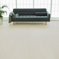 이노하우스 셀프시공 블럭형 소음방지 TPU매트 센터형, 패브릭베이지, 1개