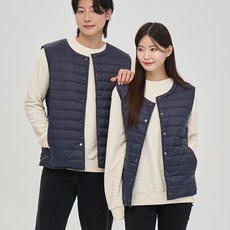 브라운스튜디오 남녀공용 경량 패딩 조끼 BSV-01