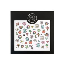 onnu Onyou Nail粉彩寶寶美甲貼, 混色, 1組
