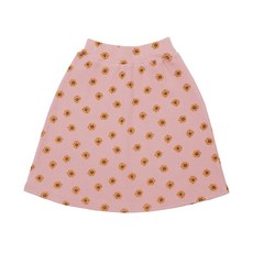 Rainbow Kids 女童向日葵坑條裙