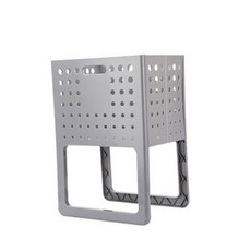 折疊式多功能收納桶, 灰色的, 1個