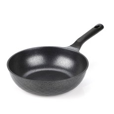 Kitchen-Art 電磁爐適用 科特銀色炒鍋, 1個, 30cm