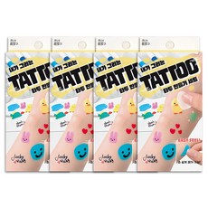 ii GEN 一正 朝鮮文具房 DIY彩繪刺青組, 4個, 混合色