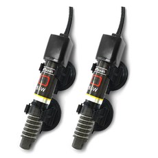 Amazon Aqua Terra 55W 26度烏龜缸固定式加熱器 CHAH-55M, 2個