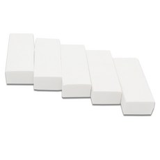 Mungudam 好擦拭美術用橡皮擦, 白色, 5個