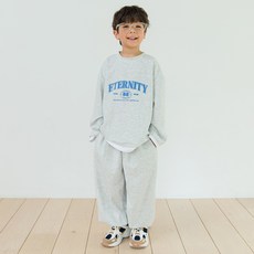 Bebezoo 兒童款簡易層次穿搭上衣 + 下著套裝