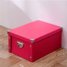 風格紙生活盒 40 x 30 x 20cm, 09玫紅, 1個