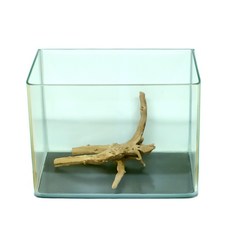 와이피 오픈곡 어항 26cm + 유목 세트, 단일색상(어항), 1개