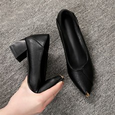 SILVERS 女款金頭中跟厚底鞋 5cm