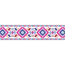 北歐民族風圖案設計藝術桌旗, 21, 43 x 250 cm