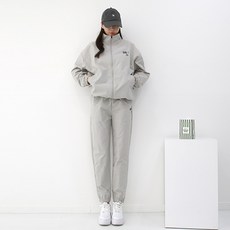 SOON2 女款LOL防風拉鍊水洗慢跑運動套裝