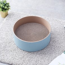 Oshigae-nyang Tart Flat Type Scratcher 基本尺寸, 藍色, 1個