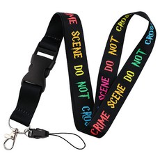 제이앤에이 휴대폰 카메라 스트랩 2.5 x 45 cm, 블랙3, 1개