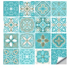 Kalmia 浴室磁磚貼紙 16p 組, 18